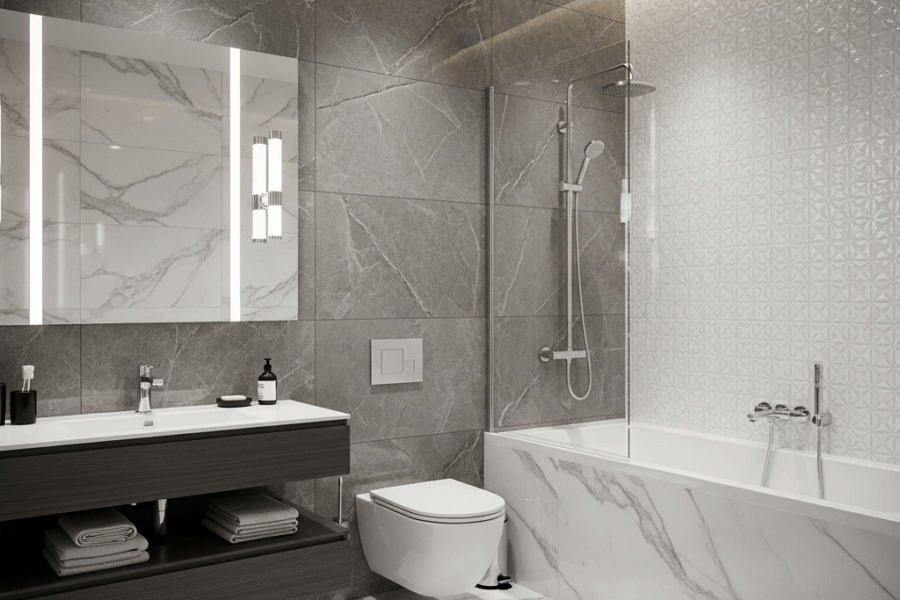 Marble or Porcelain- Which Tile Is Better for Bathroom Walls?