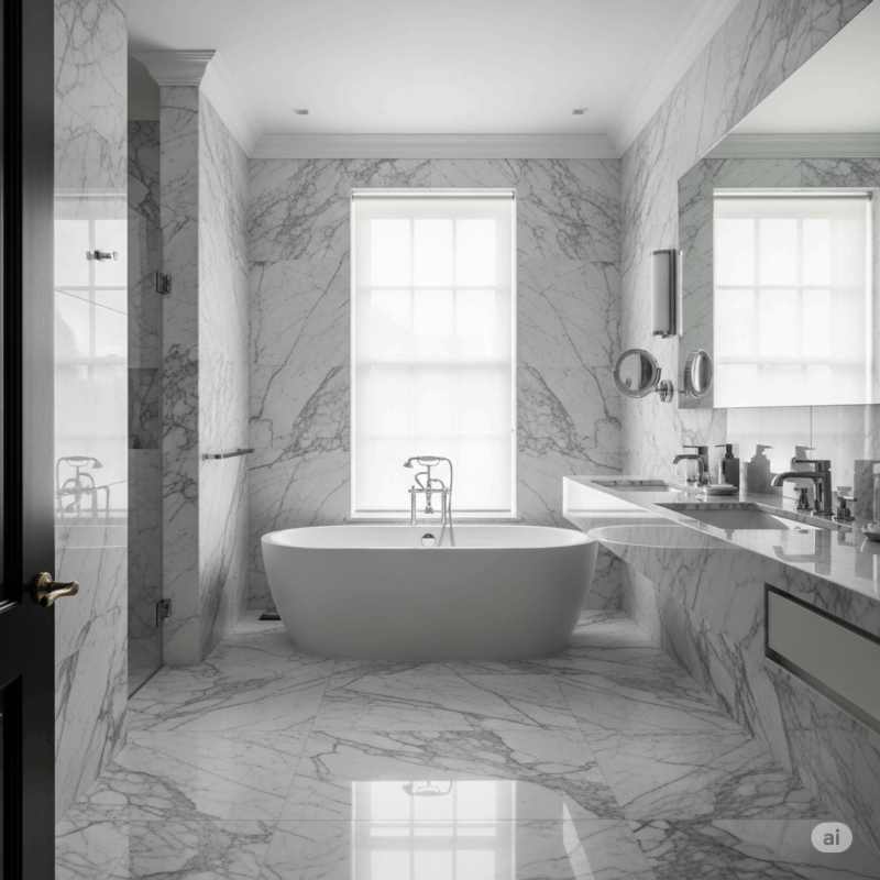 How to Choose the Perfect Marble Color for Your Bathroom