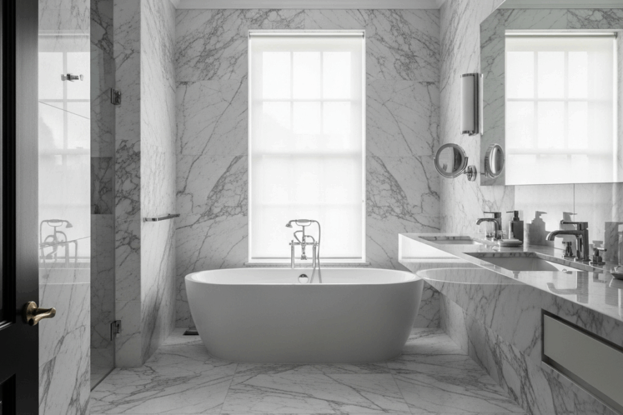 How to Choose the Perfect Marble Color for Your Bathroom