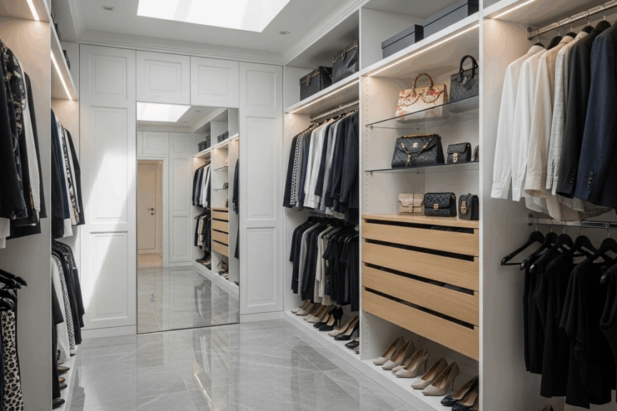 How to Use Tile in Your Walk-In Closet for a Luxurious Touch