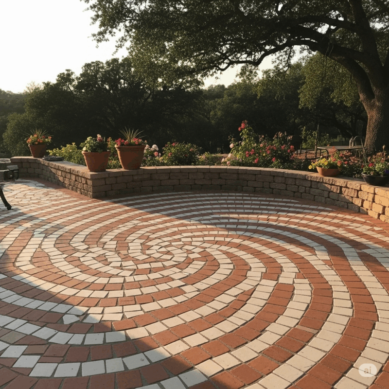 Using Tile to Create Custom Patterns in Your Outdoor Spaces