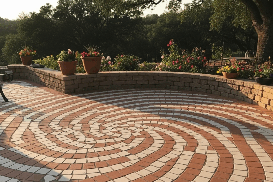 Using Tile to Create Custom Patterns in Your Outdoor Spaces