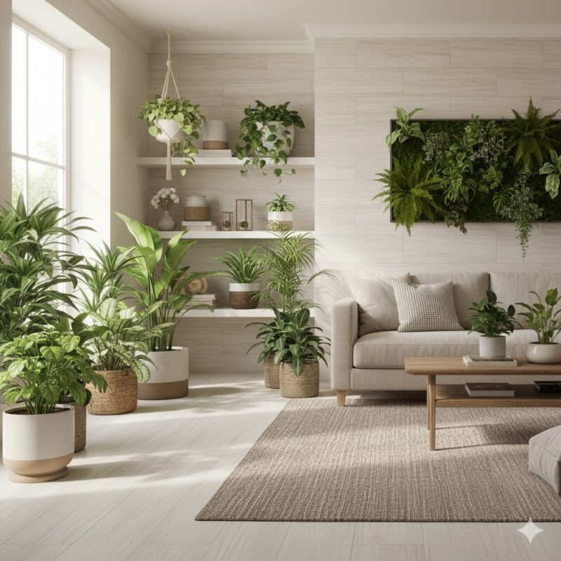 Biophilic Design with Marble and Tile: Bringing Nature Indoors