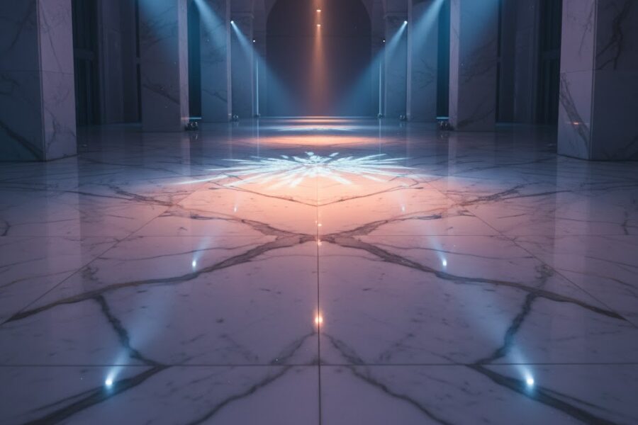 Marble in Motion: Dynamic Lighting Techniques to Enhance Texture and Depth