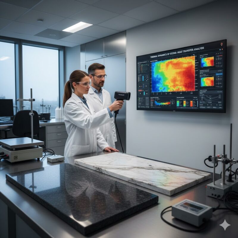 Thermal Dynamics of Stone: How Marble and Tile Interact with Temperature and Climate
