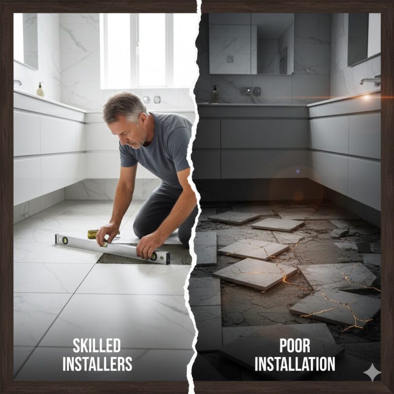 How Installer Experience Impacts Long-Term Tile Performance More Than Material Choice
