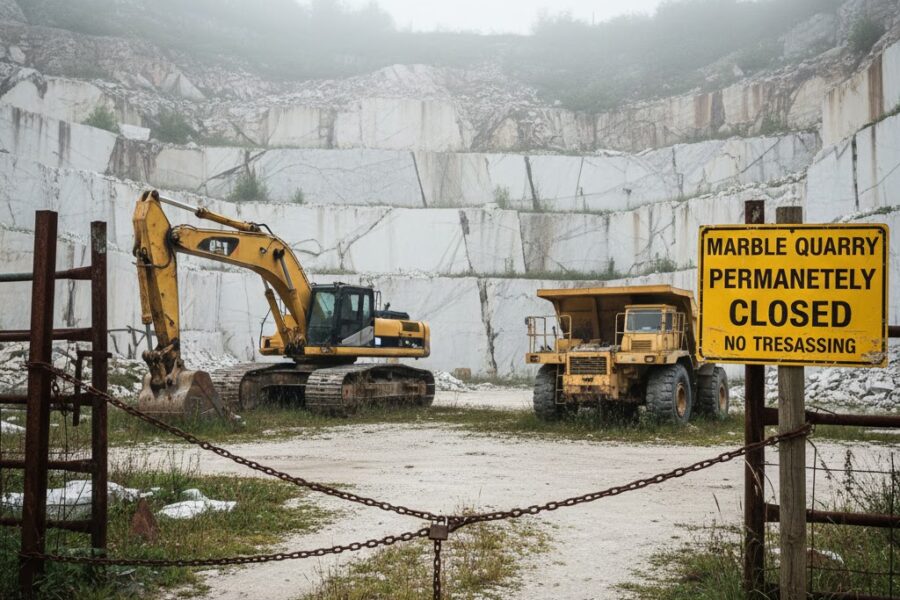 What Happens When a Marble Quarry Closes—and How It Affects Homeowners