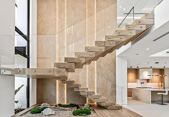 17344 Northway Circle — Tylo Development custom home featuring imported porcelain, slab & natural stone from Just Tile & Marble, Delray Beach