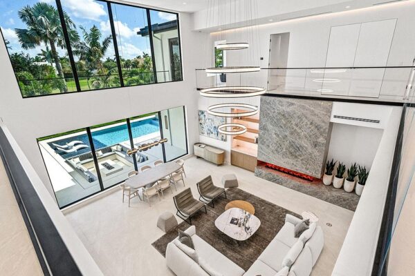 17344 Northway Circle — Tylo Development custom home featuring imported porcelain, slab & natural stone from Just Tile & Marble, Delray Beach