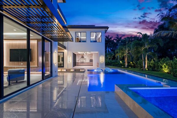 17344 Northway Circle — Tylo Development custom home by Just Tile & Marble, Delray Beach